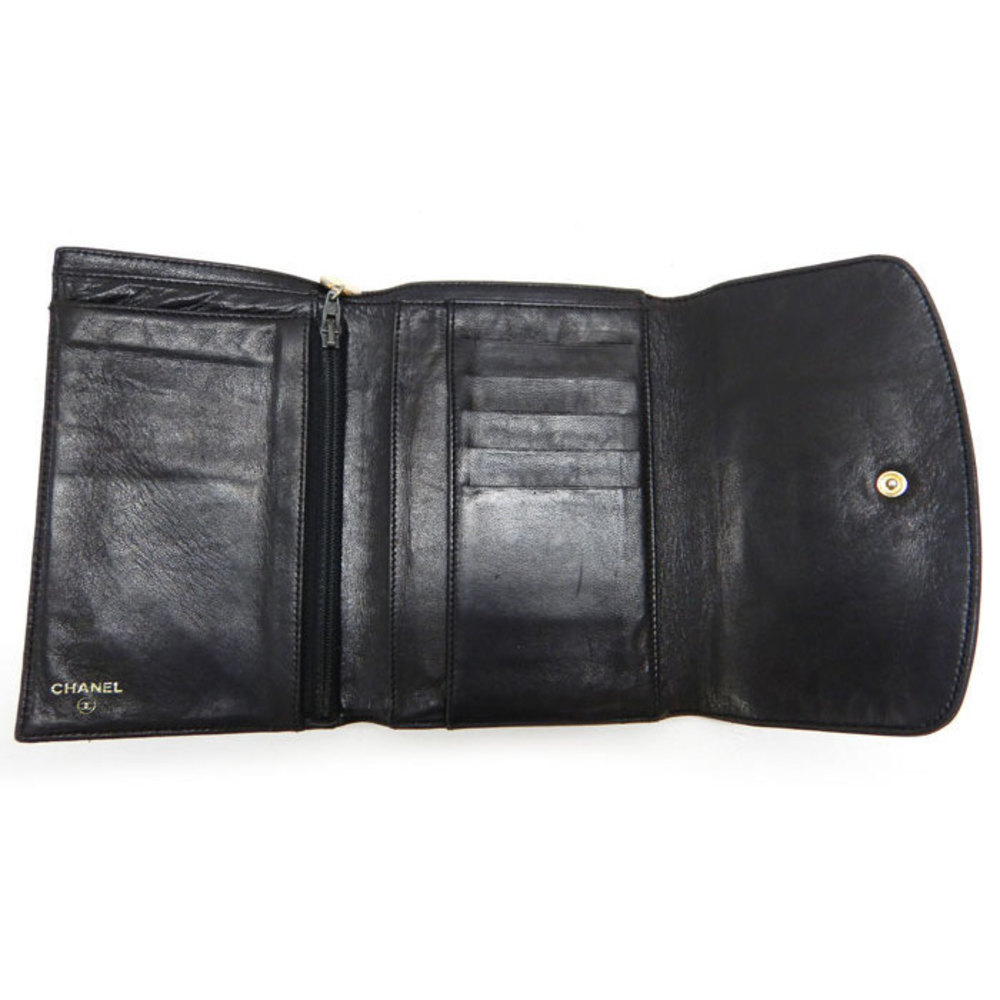Chanel Caviar Skin Black Wallet - Picture 6 of 8